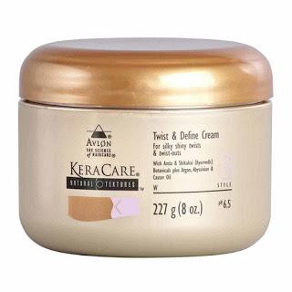 KeraCare Natural Textures Products Review - Tutorial KeraCare Natural Textures Twist & Define Cream