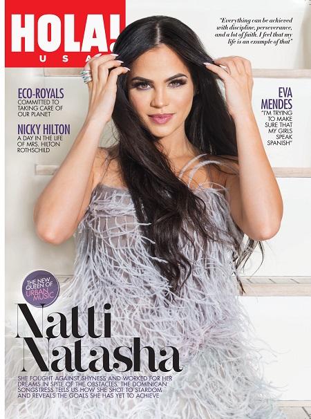 Natti Natasha and Eva Mendes both cover HOLA! USA's December/January issue