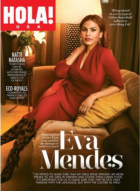 Natti Natasha and Eva Mendes both cover HOLA! USA's December/January issue