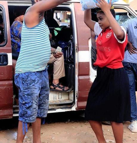 Bride-To-Be Turns Pure Water Seller In Pre-Wedding Pictures