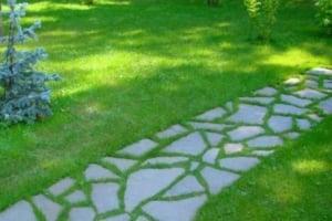 stone walkway