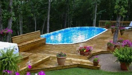 Best Pool for Small Yard 2019 infinity pool in nature