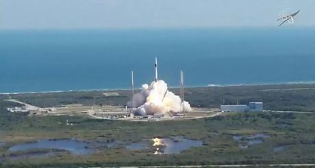 SpaceX launched its 19th cargo resupply mission to the International Space Station at 12:29 p.m. EST Dec. 5, 2019, from Space Launch Complex 40 at Cape Canaveral Air Force Station in Florida.