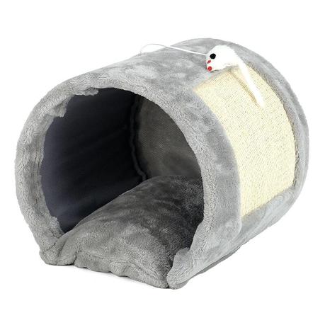 cat bed house cardboard bath and beyond us off cute tunnel scratch board cats scratching pad post interactive play toy for pet training in