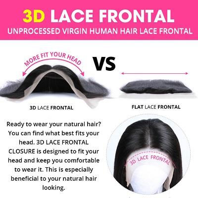New Upgrade: What is 3D Lace Frontal? What is 3D Lace Wigs?