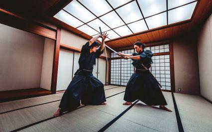 Samurai session in Kyoto
