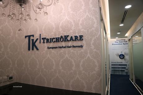 Cleansing my scalp with TK TrichoKare Award-Winning  Advanced Scalp Detox & Care Treatment