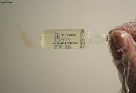 Cleansing my scalp with TK TrichoKare Award-Winning  Advanced Scalp Detox & Care Treatment