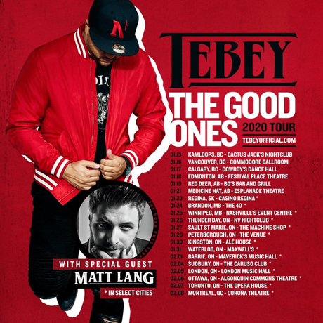 Ticket Contest – Tebey and The Good Ones Tour in Toronto