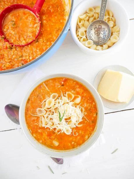 Chunky and Hearty Pinto Bean Soup