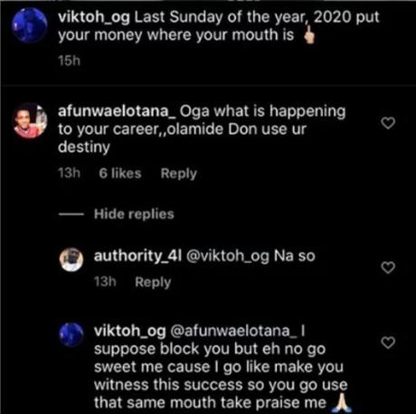 Former YBNL Signee, Viktoh Reacts To Claim That Olamide Used His Destiny For ‘Package’