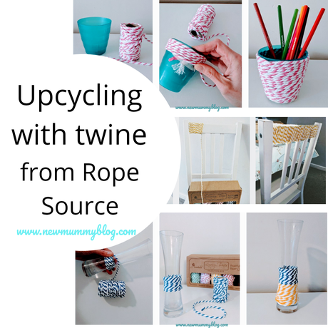 Upcycling with twine from Rope Source (#gifted)