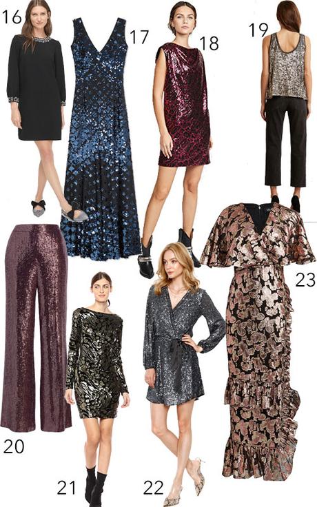 Get the Look: 36 Sparkly Party Dresses for New Year’s Eve