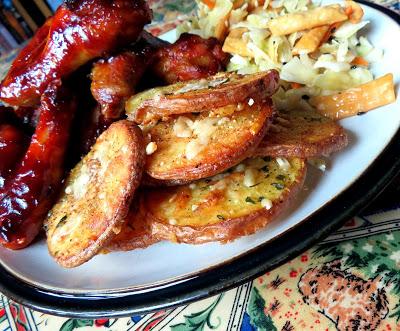 Garlic & Parmesan Crispy Potatoes