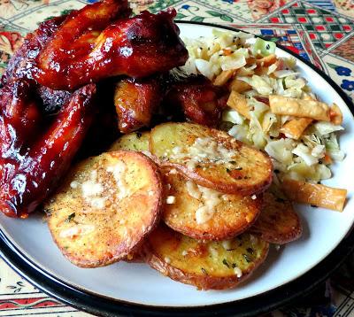 Garlic & Parmesan Crispy Potatoes