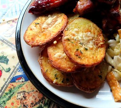 Garlic & Parmesan Crispy Potatoes