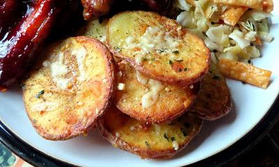 Garlic & Parmesan Crispy Potatoes