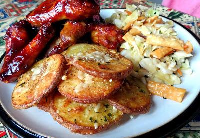 Garlic & Parmesan Crispy Potatoes