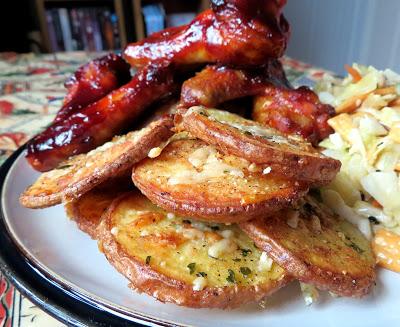 Garlic & Parmesan Crispy Potatoes