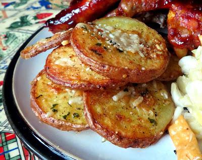 Garlic & Parmesan Crispy Potatoes