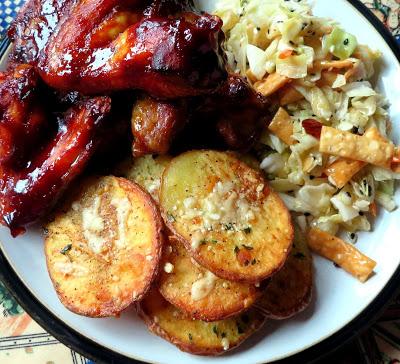 Garlic & Parmesan Crispy Potatoes