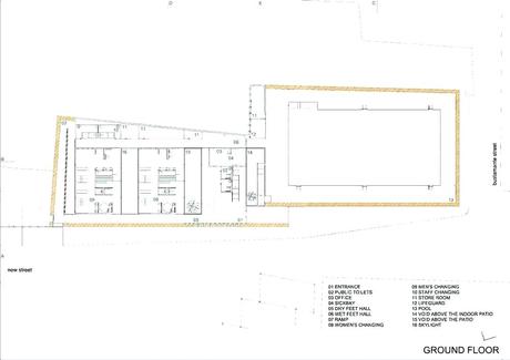 pool home plans courtyard floor house with indoor swimming