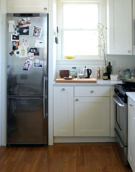 skinny refrigerators tall kitchen cabinets kijiji best for a narrow space