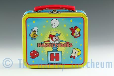 Harveytoons mini lunch box front view.