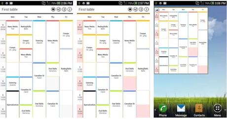 Best Time Table Apps Android/ iPhone