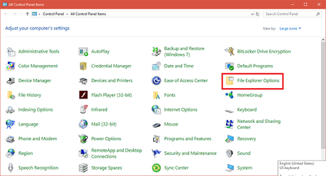 How to Show Hidden Files and Folders in Windows 10 (Three Easy Methods) file explorer options folder in control panel in windows 10