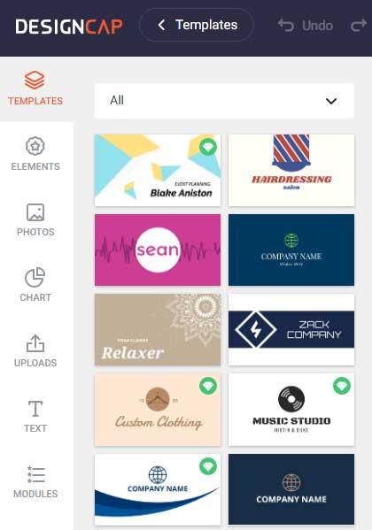 Design-Cap-Templates