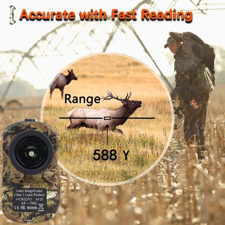 AOFAR 700 Yards Laser Rangefinder Review AOFAR Hunting Archery Range Finder-700 Yards Waterproof Laser Rangefinder for Bow Hunting