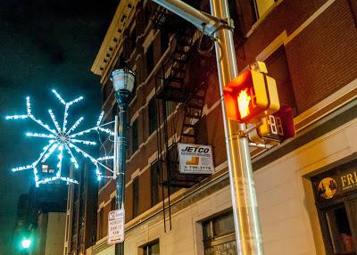 First shots of the new year: Hoboken at night