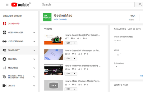 How to Check Messages on YouTube – 2020 youtube community section