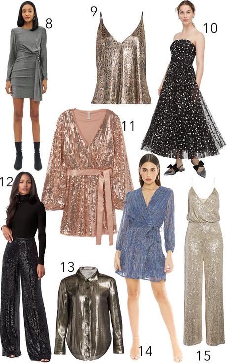 Get the Look: 36 Sparkly Party Dresses for New Year’s Eve
