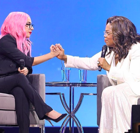 Oprah & WW Kick Off 2020 Vision Tour With Lady GaGa & Tamela Mann