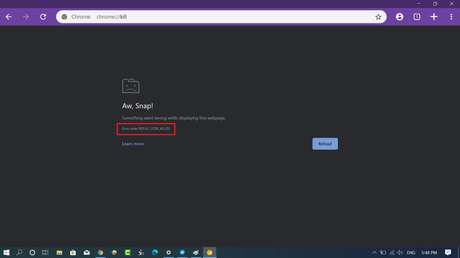 Google Chrome Aw, Snap! Pages will Show Error Codes Soon Google Chrome Aw, Snap! Error Codes