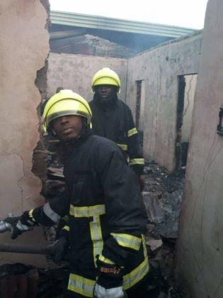 How Fire Destroyed CAC Mission House, Properties Worth Millions In Osogbo (Photos)