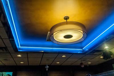 A glass of water at the Malibu Diner