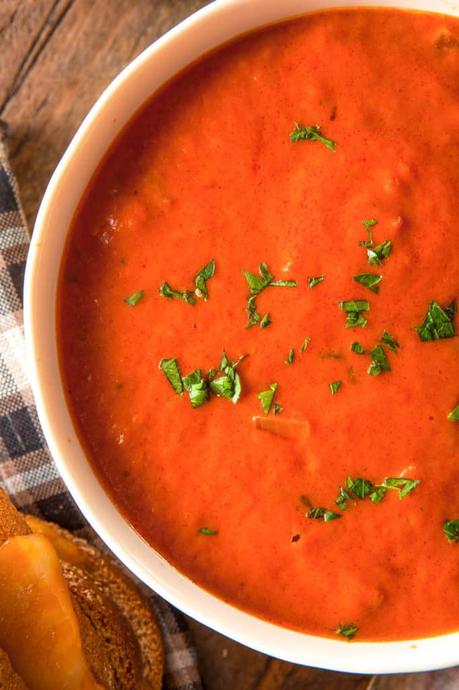 Instant Pot Tomato Soup with Cumin