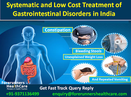 Systematic and Low Cost Treatment of Gastrointestinal Disorders in India