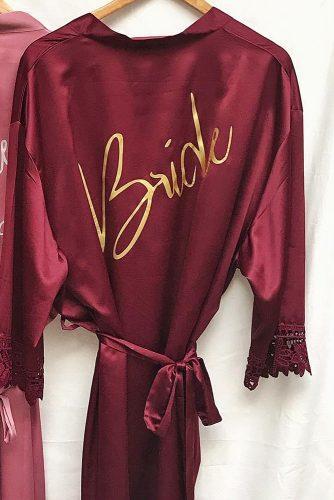 bachelorette party gifts bride robe silk