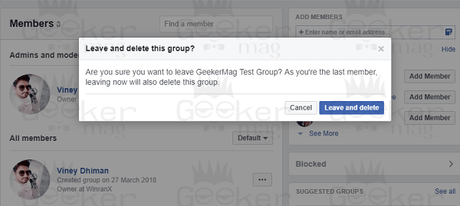 How to Delete a Group on Facebook -2020 leave and delete facebook group