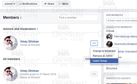 How to Delete a Group on Facebook -2020 remove admin from facebook group