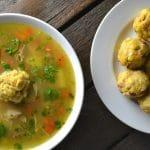 Sopa De Pollo Con Mofongo (Puerto Rican Chicken Soup)