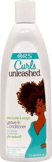ORS Curls Unleashed Products Review Ors curls unleashed leave-in conditioner