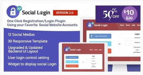 Top Social Login WordPress Plugins 2020 Accesspress social login plugin