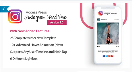 Best WordPress Instagram Plugins Of 2020 AccessPress Instagram Feed Pro
