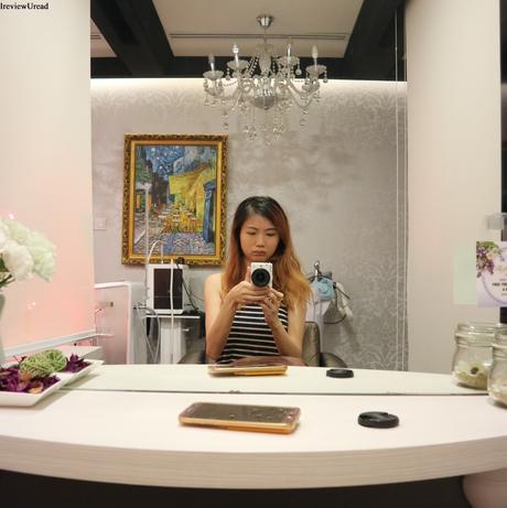 Cleansing my scalp with TK TrichoKare Award-Winning Advanced Scalp Detox & Care Treatment