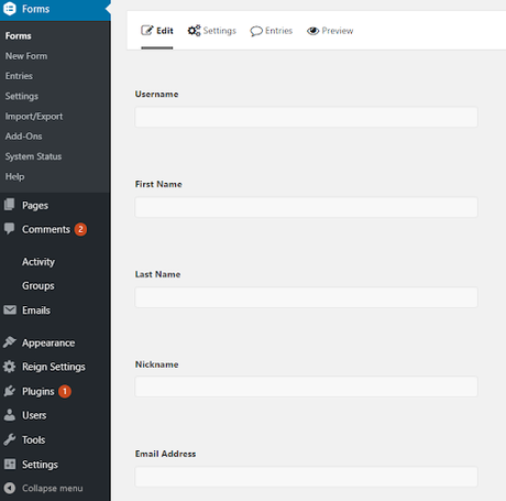 How To Make Buddypress Registration Forms With Gravity Forms How To Make Buddypress Registration Forms With Gravity Forms